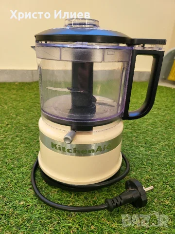 Мини Чопър KitchenAid 5KFC3516EAC Almond Cream, снимка 3 - Чопъри и пасатори - 56372219