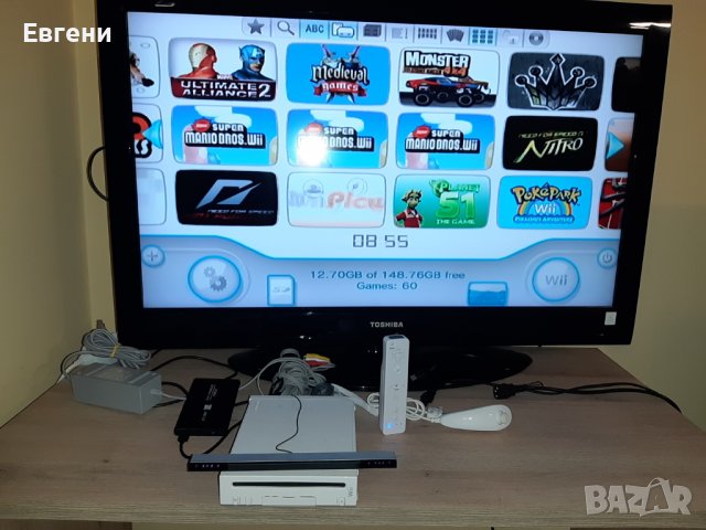 Нинтендо Nintendo Wii комплект цената е за всичко 89 игри на хард диск, снимка 8 - Nintendo конзоли - 38924556