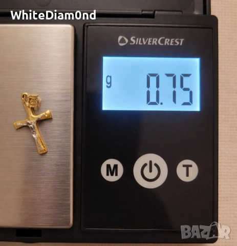 Златен православен кръст с разпятие 14 к, снимка 2 - Колиета, медальони, синджири - 54021055