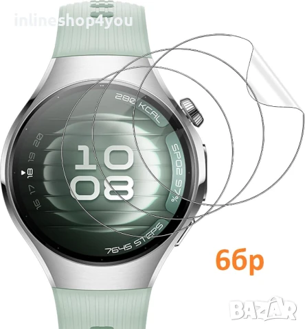 5D Hydrogel / Хидрогел Протектор (6бр) за Huawei Watch 5 - 42mm / 46mm, снимка 8 - Фолия, протектори - 50825765