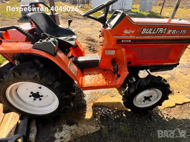 Трактор КУБОТА 15 коня 4х4