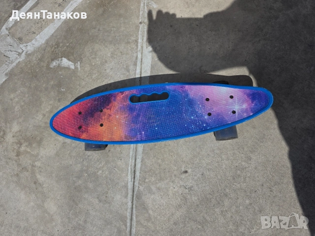 Скейтборд , пениборд 2 бр почти нови, снимка 3 - Скейтборд, ховърборд, уейвборд - 54180320