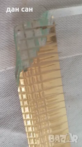 АРТ Деко поставка 1920 военен снимка остъклена злато , снимка 6 - Антикварни и старинни предмети - 48377983