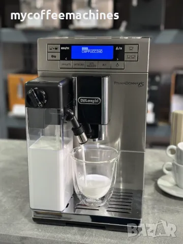 Кафемашина DeLonghi PrimaDonna XS ETAM 36.366, снимка 5 - Кафемашини - 49199078