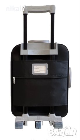 WeTravel пънически куфар разширяващ се за рачен багаж 55/40/20, снимка 8 - Куфари - 42103256