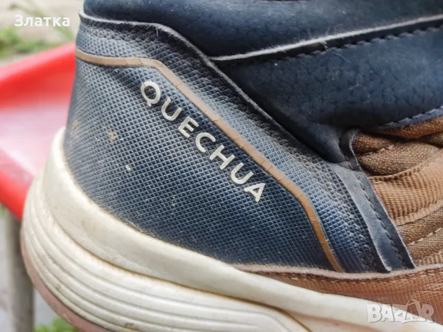 Мъжки боти QUECHUA Дамски обувки Мъжки обувки Мъжки кецове Естествени материали Перфектно качество! 