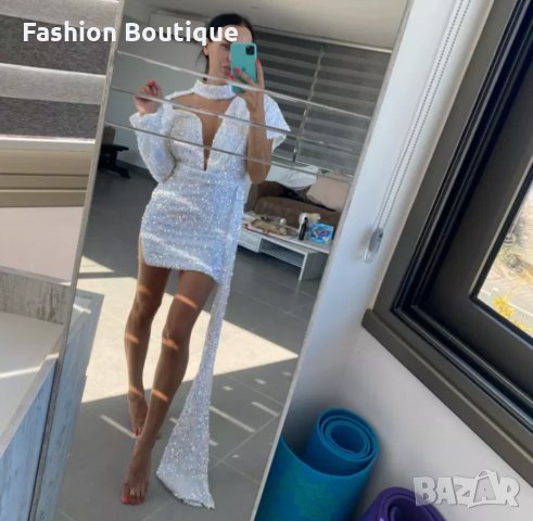 ЛИКВИДАЦИЯ! Официална елегантна дантелена бална рокля шаферка Alessa Cliche Avin , снимка 8 - Рокли - 31268902