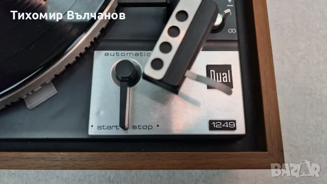 Грамофон  Dual CS 1249, снимка 7 - Грамофони - 55211895