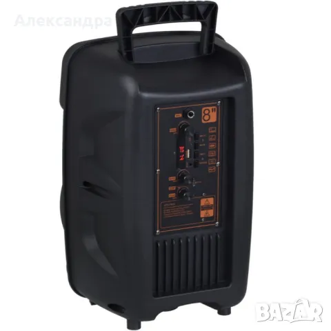 Караоке тонколона с Bluetooth 8" и безжичен микрофон GTS-1699, снимка 4 - Тонколони - 49189899