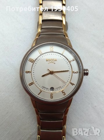 Швейцарски титаниев часовник BOCCIA Ladies Titanium, снимка 3 - Дамски - 28292718