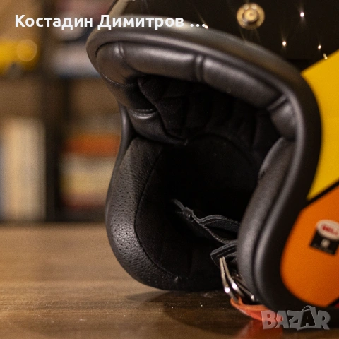 Каска за Мотоциклет М Размер BELL JET HELMET CUSTOM 500, снимка 7 - Аксесоари и консумативи - 54083497