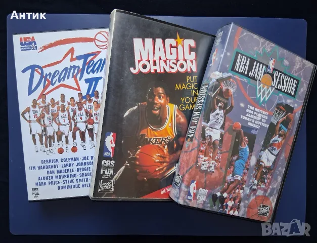 Лот Видеокасети VHS Майкъл Джордан Space Jam Космически Забивки Баскетбол NBA Меджик Джонсън , снимка 9 - Други жанрове - 56114283