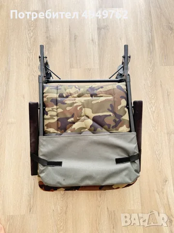 Prologic Avenger Relax Camo Chair W/Armrests and Covers Стол, снимка 4 - Екипировка - 56078848