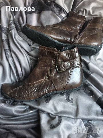 Естествена кожа обувки нови 34 размер