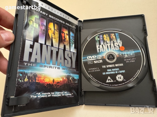 Final Fantasy: The Spirits Within DVD, снимка 3 - Други жанрове - 52109189