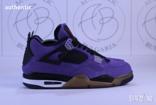 Nike Jordan Retro 4 Mois Cactus Jack, Family and Friends, снимка 12 - Маратонки - 44312723