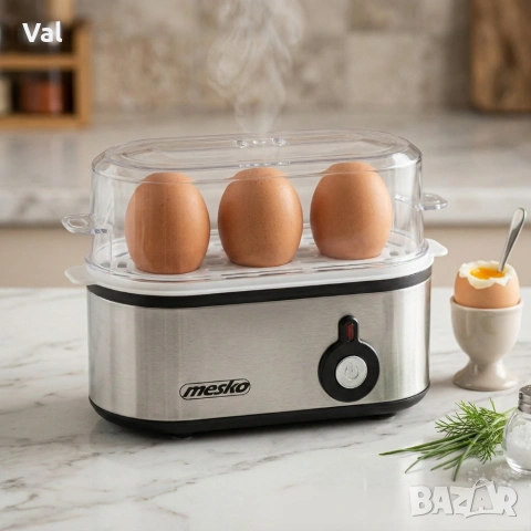 Електрически уред за варене на яйца MESKO MS 4485 – до 3 яйца 