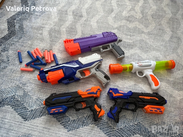 Бластер, Nerf, пистолет с въздух