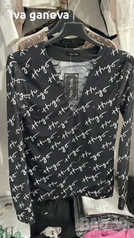 Блуза с връзки 