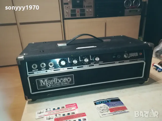 MARLBORO 1500B AMPLIFIER-MADE IN USA-ВНОС SWISS 2010241942