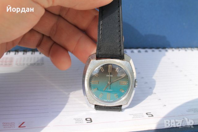 СССР мъжки часовник ''Zaria'' 17 камъка 