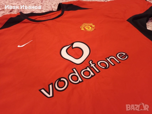  Оригинален екип на Манчестър Юнайтед - 2002г., снимка 4 - Футбол - 51700596