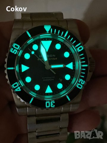 Helson Shark Diver 2000m Automatic