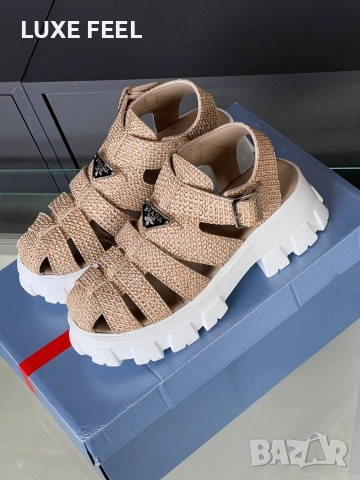 PRADA✨Дамски Сандали , снимка 12 - Сандали - 54172515