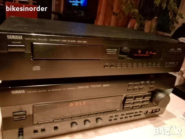 Yamaha двукомпонентна аудио система 