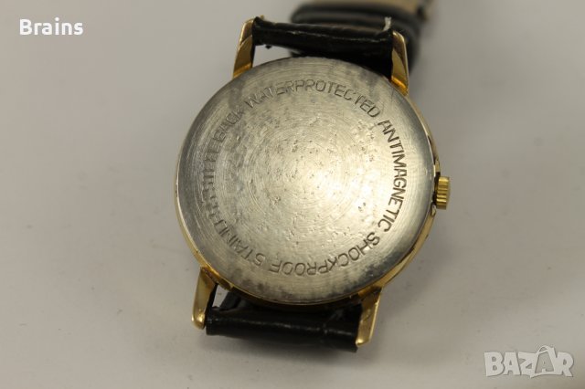 1960's TERRA DKFM. STROBL&CO Позлатен Немски Ръчен Часовник, снимка 7 - Антикварни и старинни предмети - 39222503
