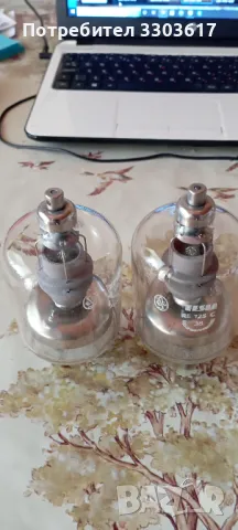 керамични цокли за 12Ж1Л подходящи за база на ГУ-74Б ,Нови радиолампи  различни видове, снимка 6 - Друга електроника - 47838496