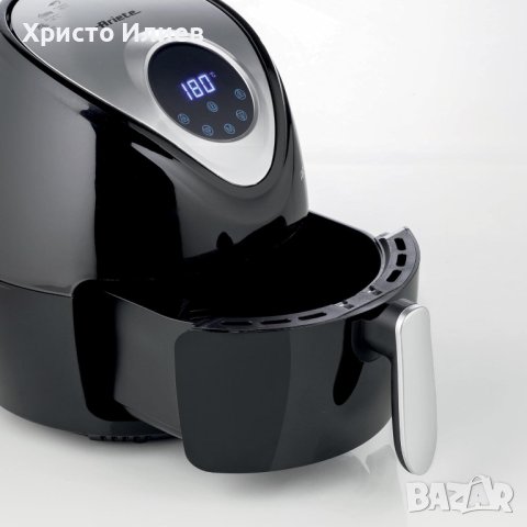 Air fryer ЕЪР ФРАЙЪР фритюрник с горещ въздух 2.6 L 1300 W с дисплей, снимка 6 - Фритюрници - 42127579