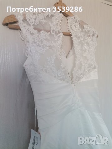 Сватбена рокля р-р ХС, с етикет, снимка 5 - Рокли - 40372067