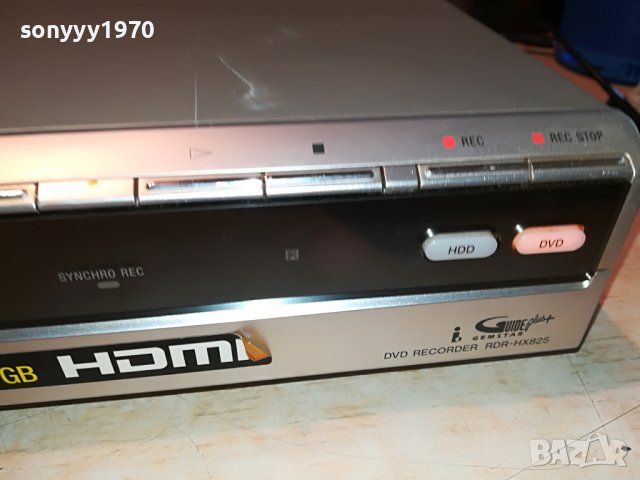sony hdd/dvd/hdmi recorder 160gb 2805222054, снимка 6 - Плейъри, домашно кино, прожектори - 36905269