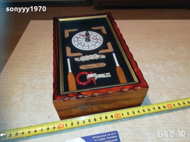кутия за ключове+часовник с морски възли 0211201745, снимка 8 - Колекции - 30661855