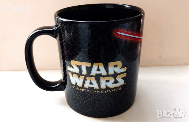Чаша за кафе Star Wars Darth Maul - Disneyland Paris, снимка 3 - Колекции - 52813379