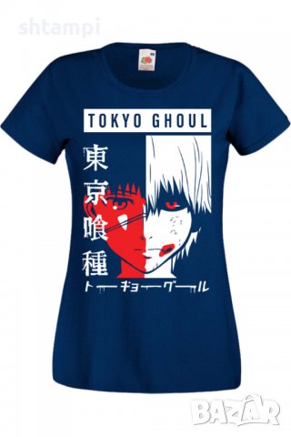 Дамска тениска Tokyo Ghoul 01,Анимация,игра,Празник,Повод., снимка 4 - Тениски - 38074845