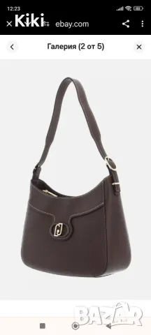 LIU JO Fortuna Hobo Bag M Чанта за през рамо Moro Light Dark Brown 
