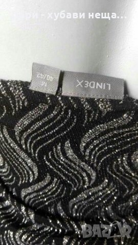 Потник/топ в черно и сребристо🍀❤S,M,L❤🍀арт.4314, снимка 4 - Корсети, бюстиета, топове - 37038581