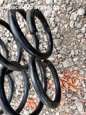 Пружина задна за Тойота Аурис.1.33vvt-I.99кс.2010г, снимка 4 - Части - 44231237