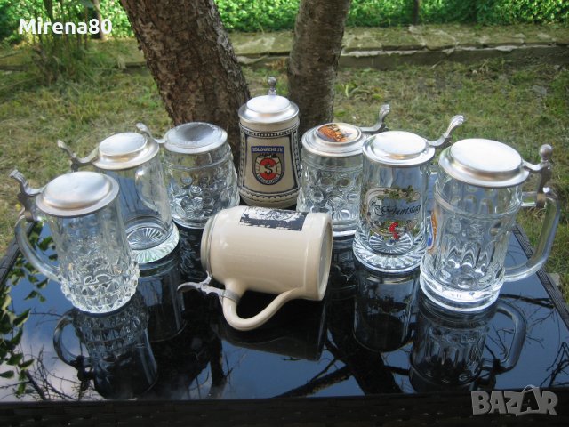 Старинни немски халби за бира 