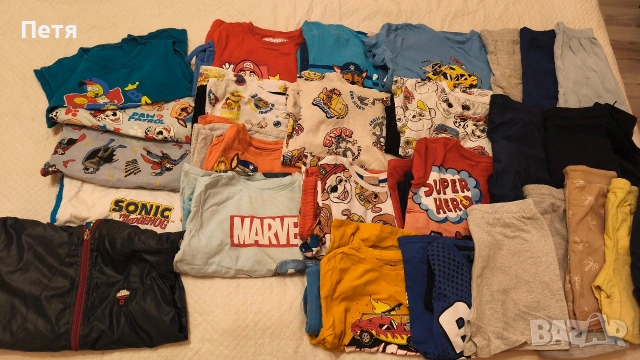 Голям лот летни дрехи размер 122