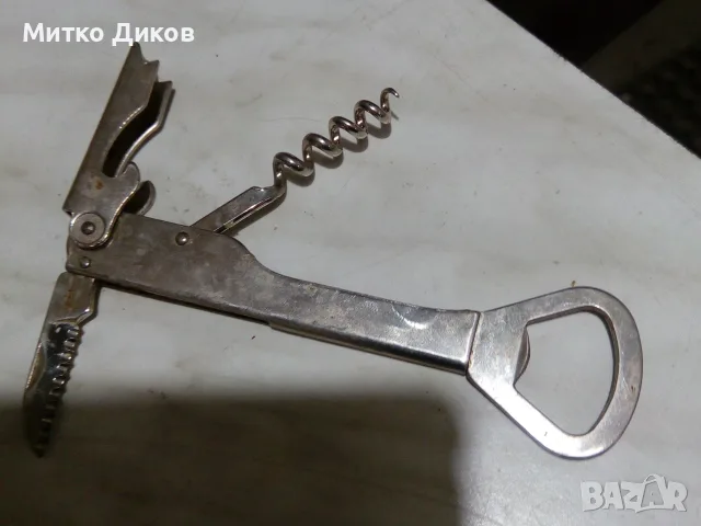 Ножче тирбушон и два вида отварачки винтидж, снимка 2 - Ножове - 55798051