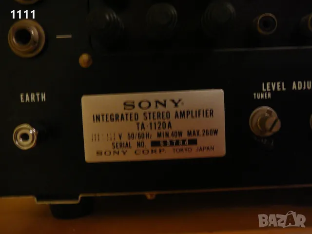 SONY TA-1120A, снимка 10 - Ресийвъри, усилватели, смесителни пултове - 49914449