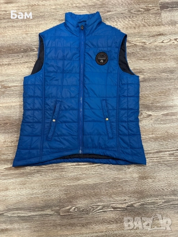 Оригинален мъжки елек Napapijri размер ХЛ , снимка 2 - Други - 52642132