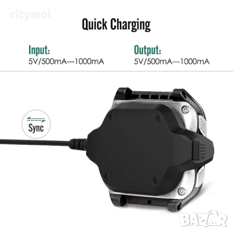 Докинг станция за зареждане, на Garmin Forerunner 920xt, снимка 3 - Смарт гривни - 52084243