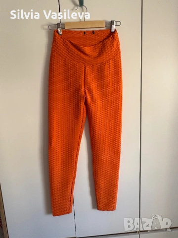 Дамски сет оранжев спортен, снимка 7 - Спортни екипи - 54319043