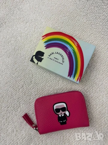 портмонета karl lagerfeld , снимка 3 - Портфейли, портмонета - 50659621