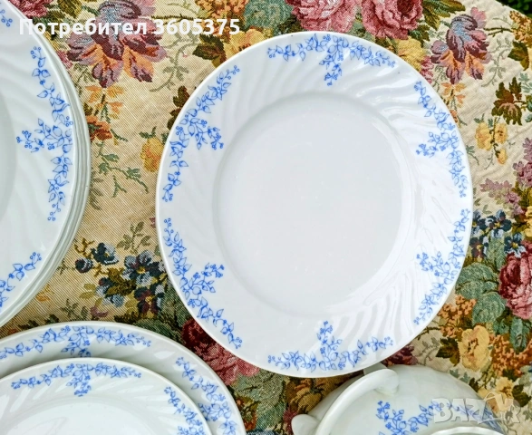 Български,порцеланов сервиз за хранене , снимка 5 - Сервизи - 54200908