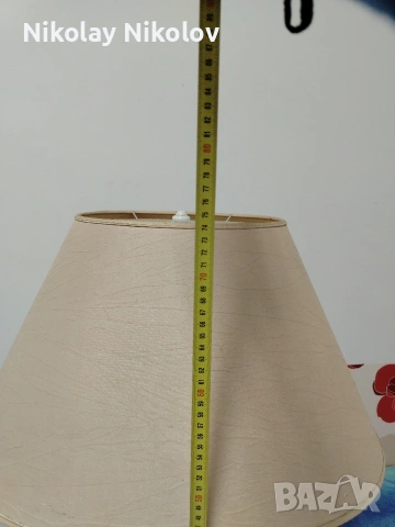 дизайнерска месингова лампа, снимка 8 - Настолни лампи - 53144506